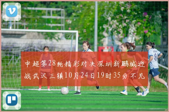 中超第28轮精彩对决深圳新鹏城迎战武汉三镇10月24日19时35分不见不散